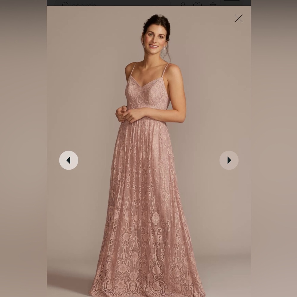 Lace gown